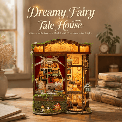 HiNooki - Dreamy Fairy Tale HouseBook Nook