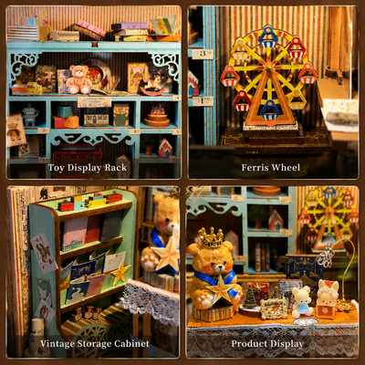 HiNooki - Dreamy Fairy Tale HouseBook Nook