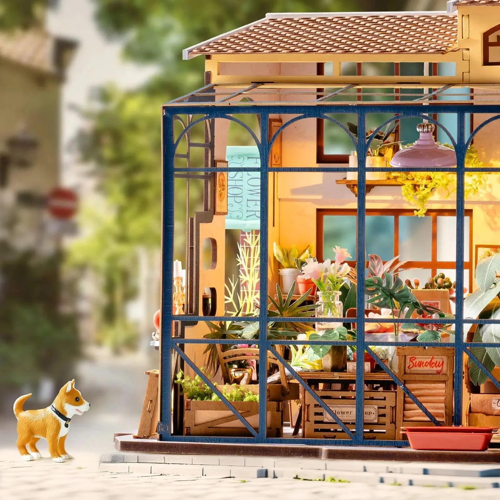 HiNooki - Emily's Flower ShopDIY Miniature House