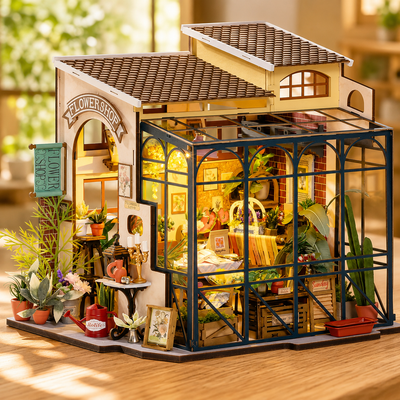 HiNooki - Emily's Flower ShopDIY Miniature House