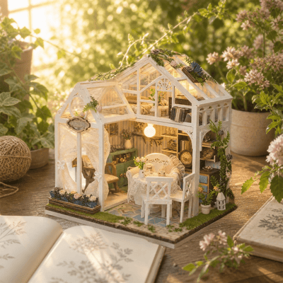 HiNooki - Floral RetreatDIY Miniature House Kit