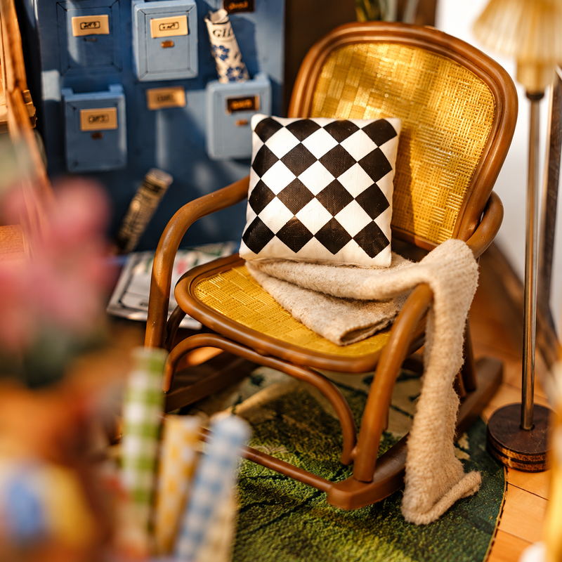 A seat among the flowers