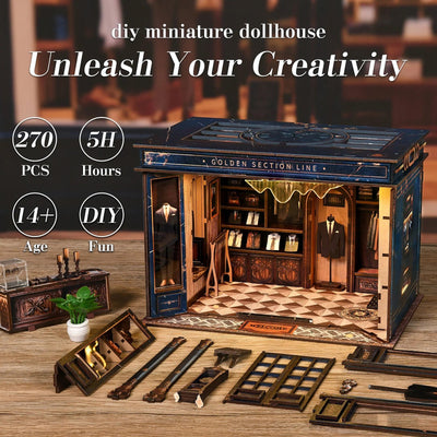 HiNooki - Golden Section LineDIY Miniature House