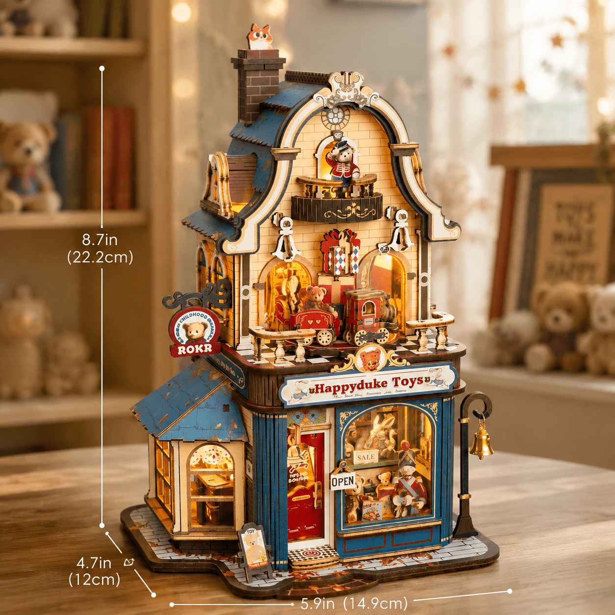 HiNooki - Happyduke Toys3D Wooden Puzzles