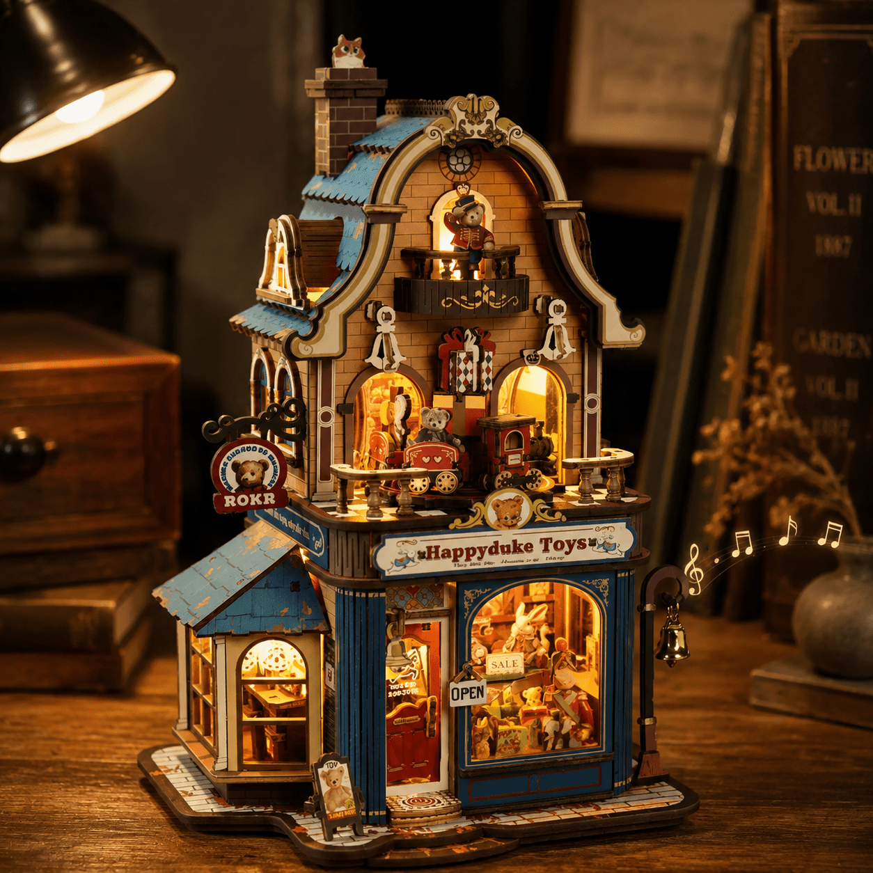 HiNooki - Happyduke Toys3D Wooden Puzzles