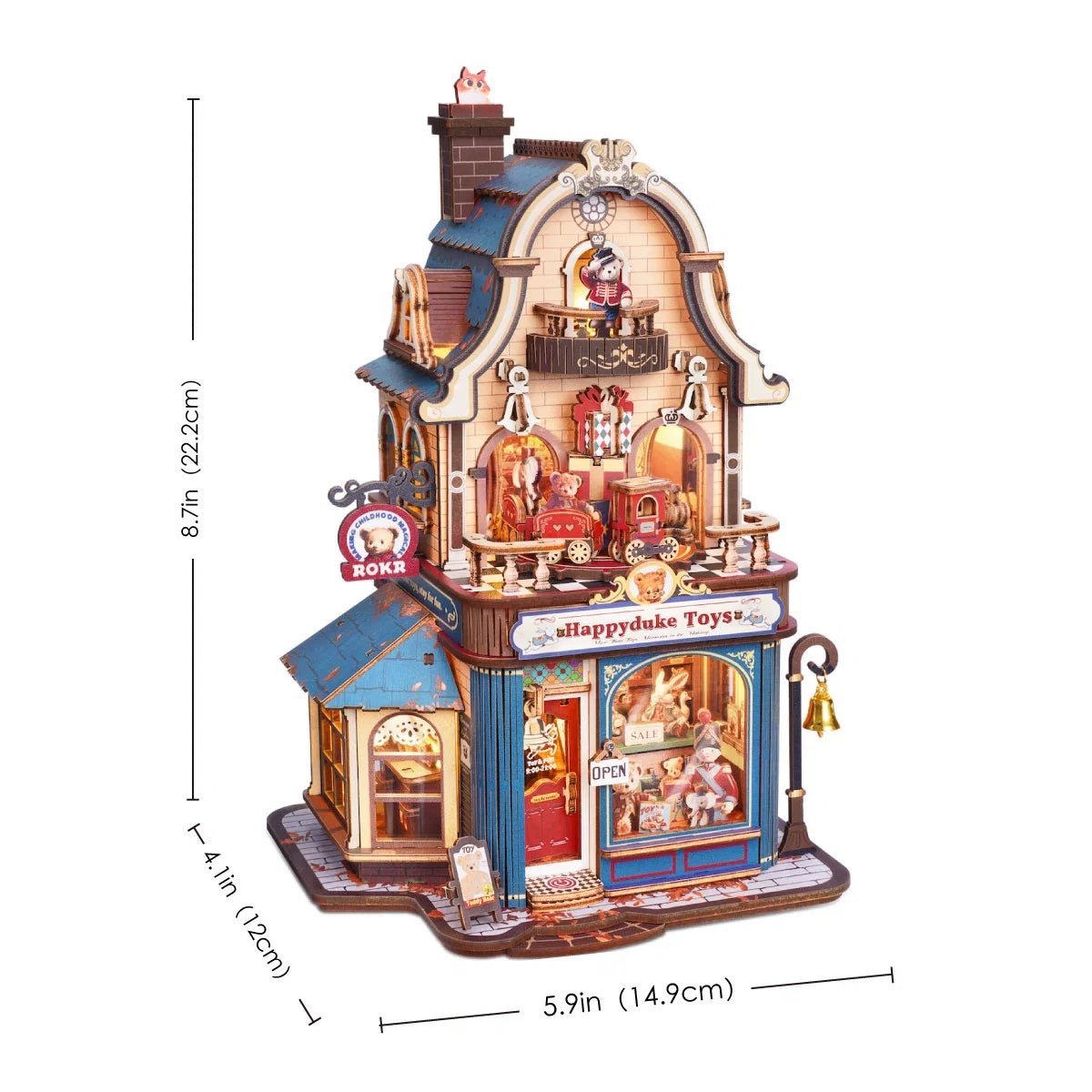 HiNooki - Happyduke Toys3D Wooden Puzzles