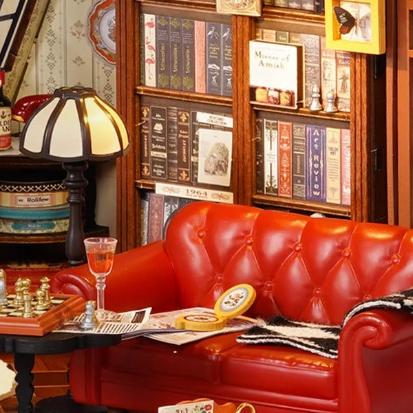 The red sofa