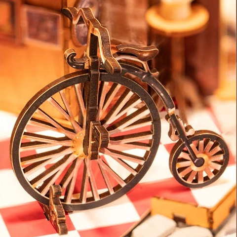 The penny-farthing bicycle