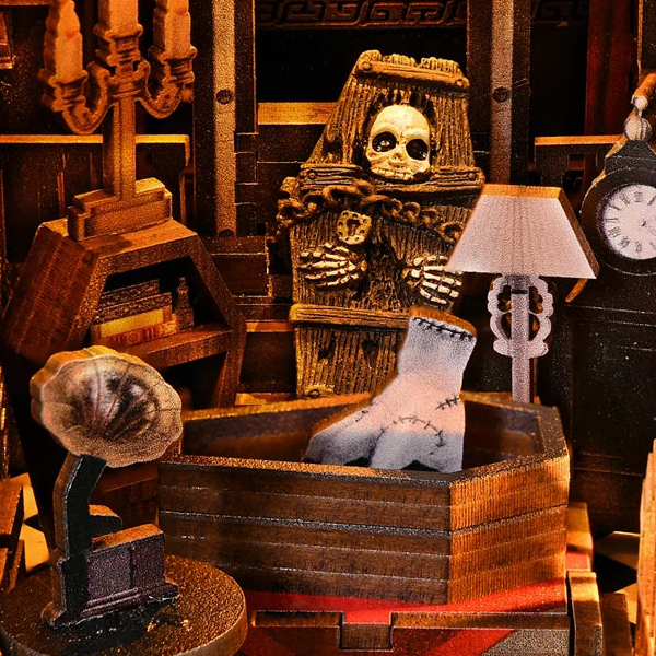 The coffin's unexpected guest