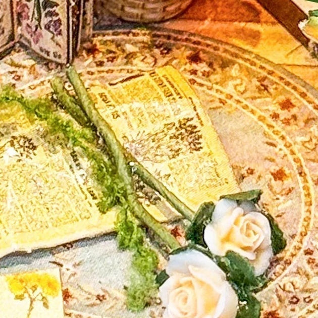 Botanical pages underfoot