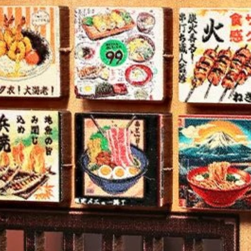 A wall of tempting dishes