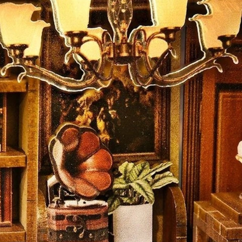 Music under the chandelier