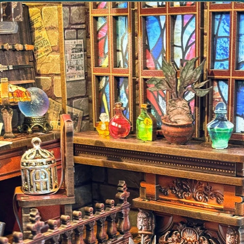 Colour at the tall window