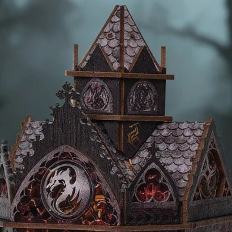 Gothic rooflines in miniature