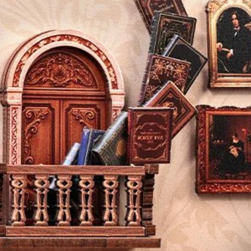 Pictures along the stairway