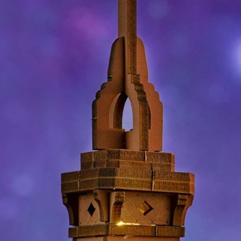 The tip of the tower