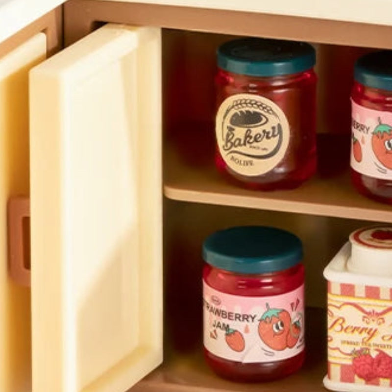 Little jars in the cupboard