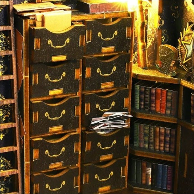 Case files neatly tucked away