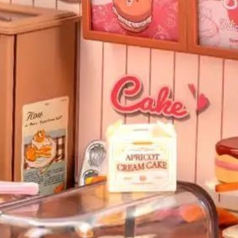 Signs behind the counter