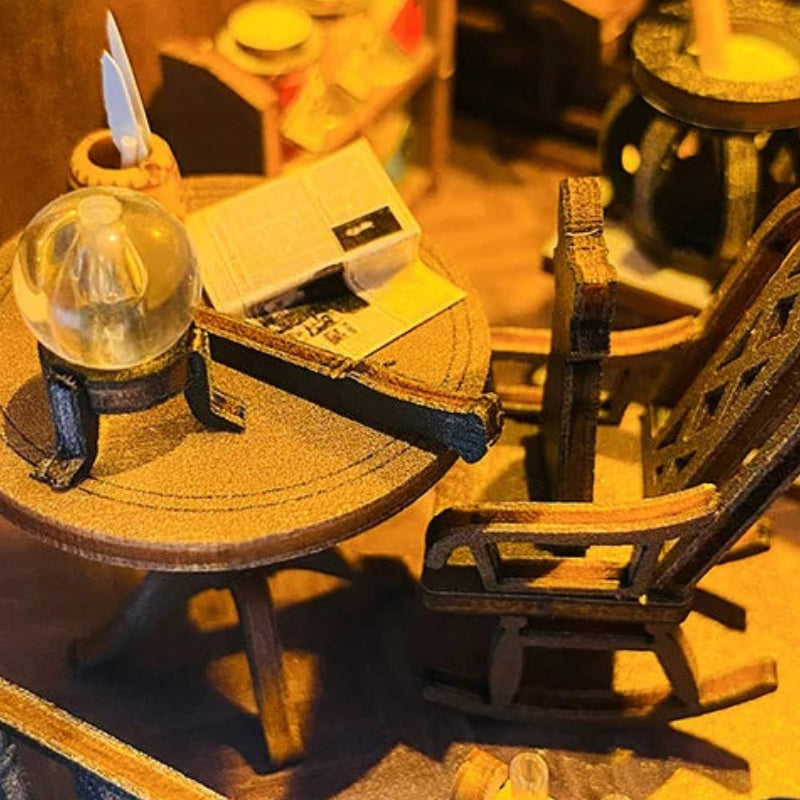 A desk for quiet spells