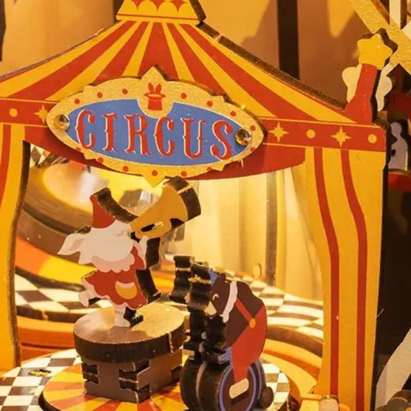 Inside the tiny circus
