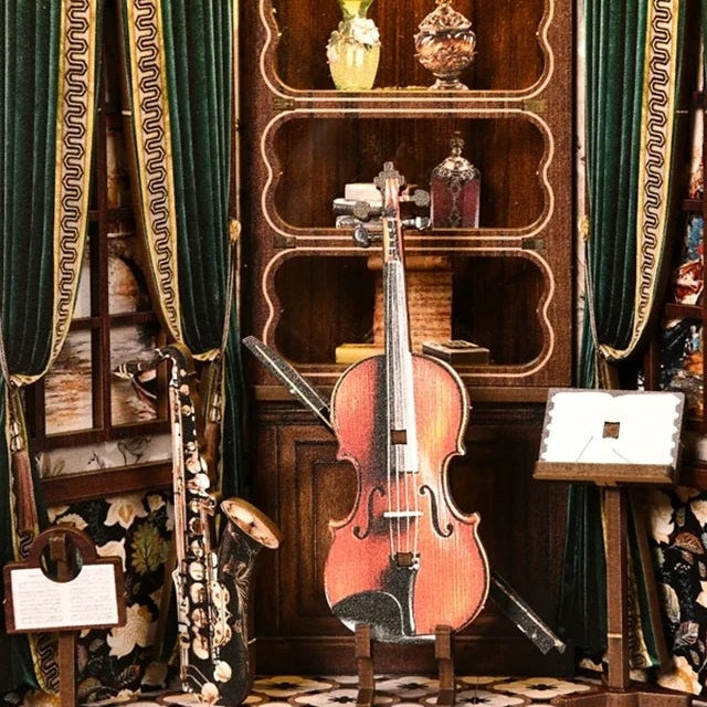 A cabinet for little instruments