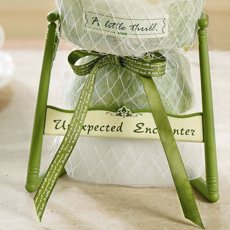 A green stand for White Camellia