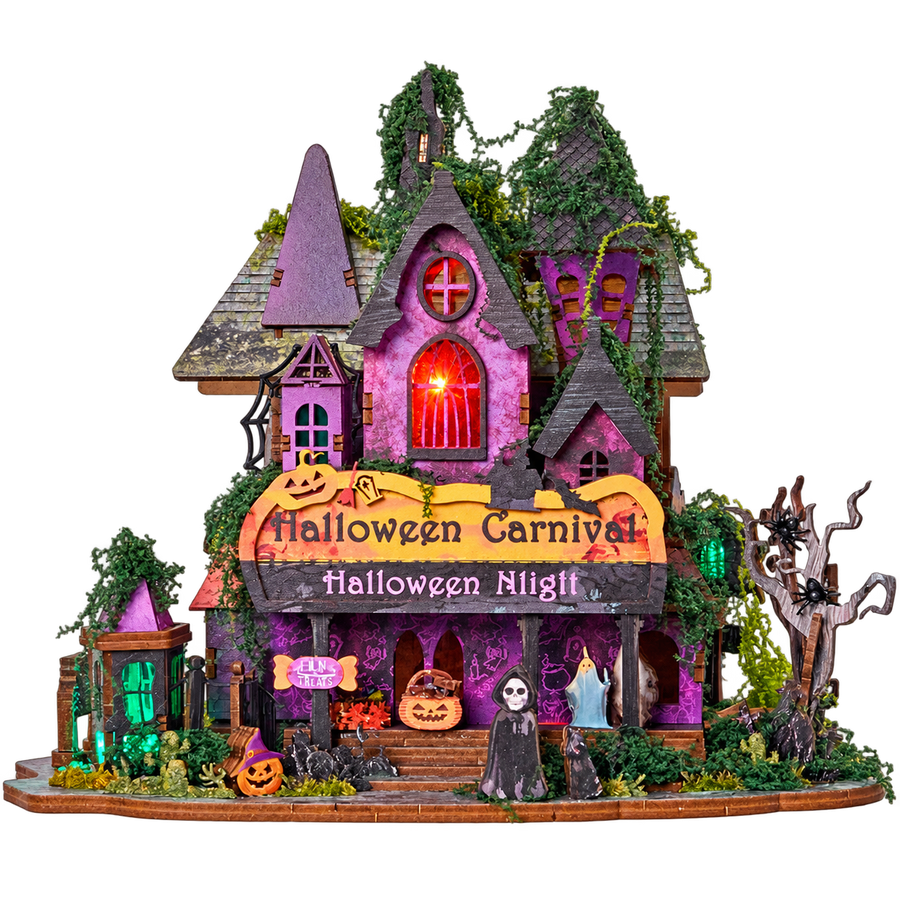 Halloween Night DIY miniature kit