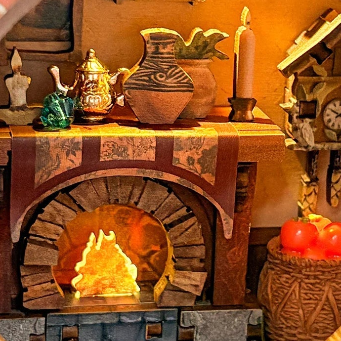 A warm glow at the heart of home