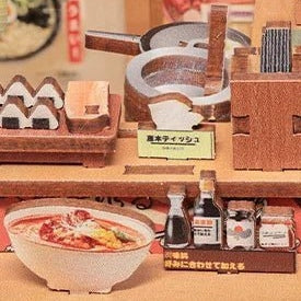 A bowl of ramen, down to the toppings