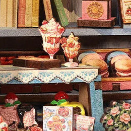 A counter full of little treats