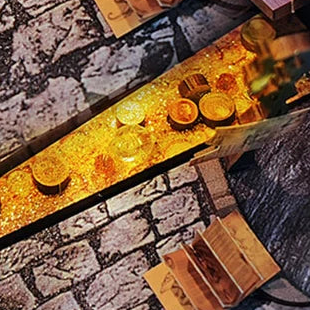 Hidden treasure beneath the cobbles