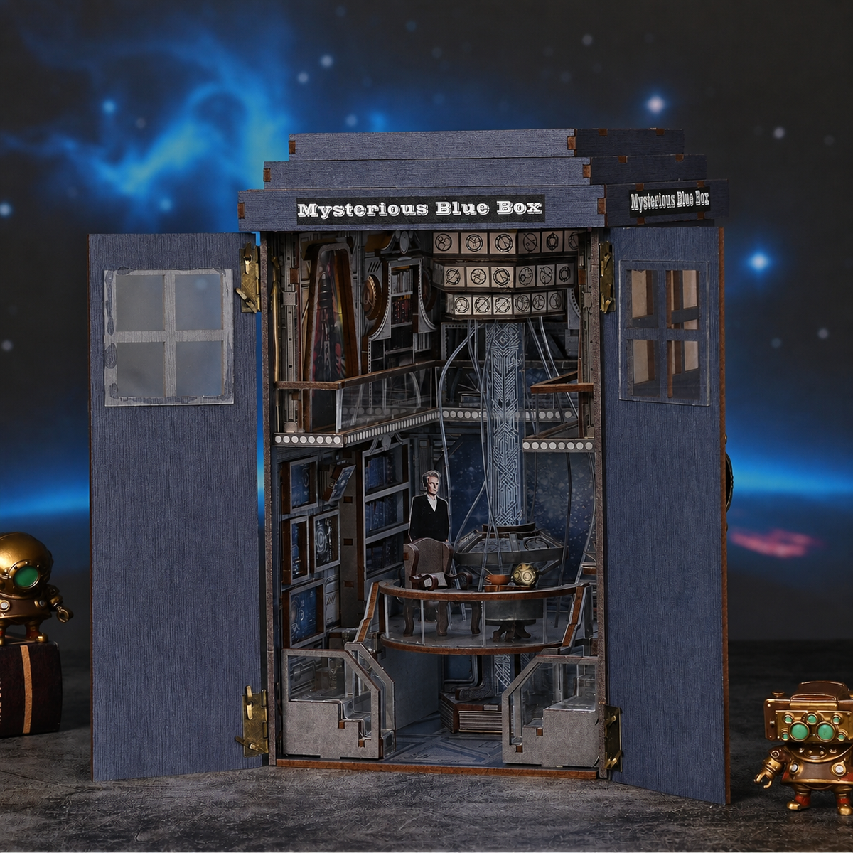 Mysterious Blue Box