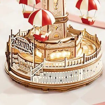 A Carnival gate at the foot of the ride