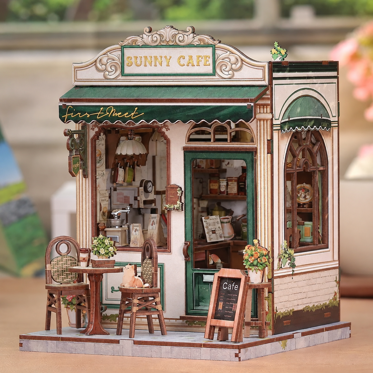 Café ensoleillé 