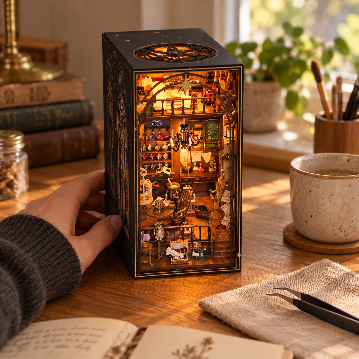 mira magic house — finishing a miniature at home