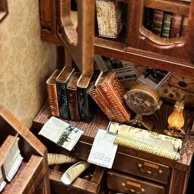 Books and tiny keepsakes