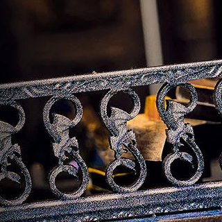 The wyvern railing