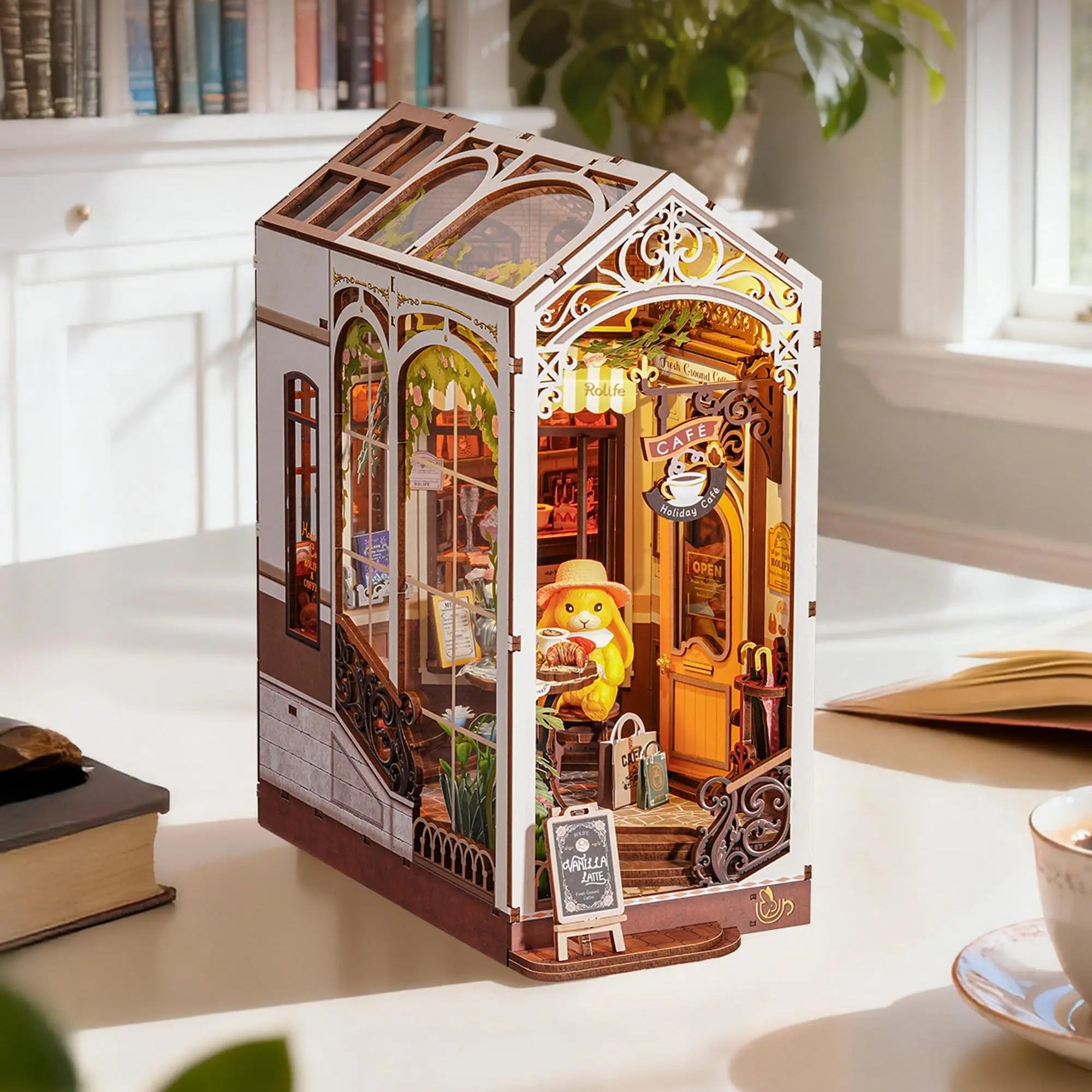 HiNooki - Holiday CafeBook Nook