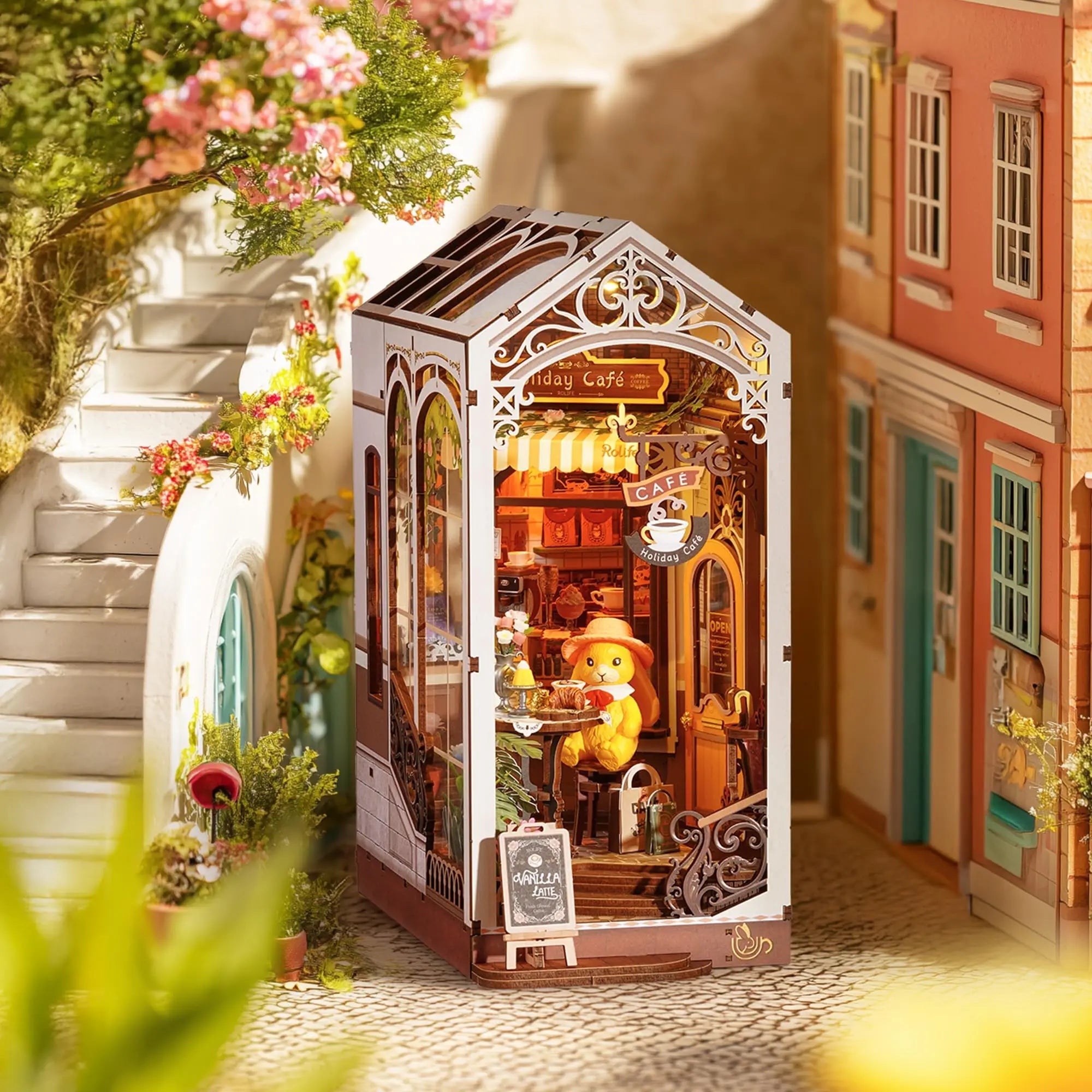 HiNooki - Holiday CafeBook Nook