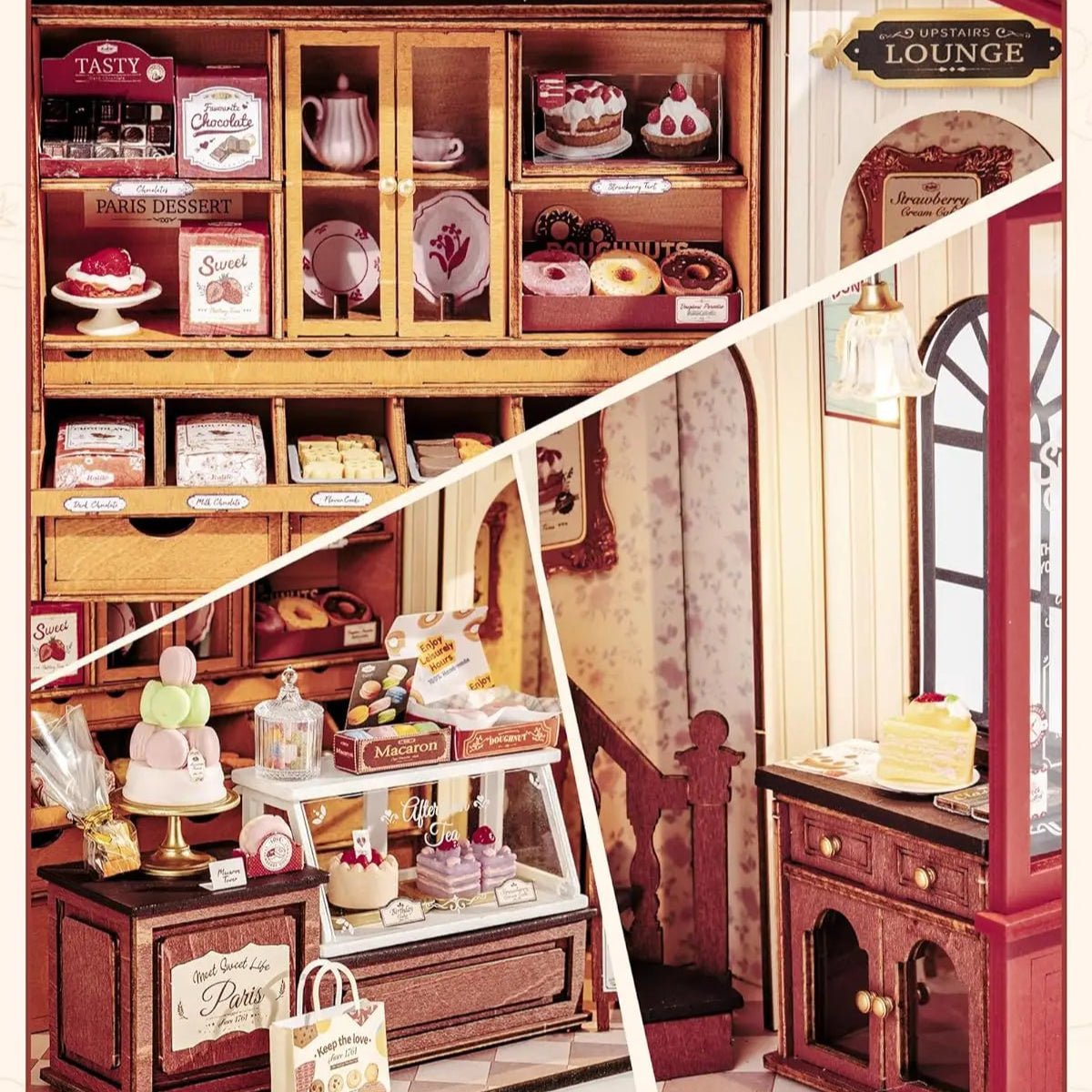 HiNooki - Honey Dessert TalkDIY Miniature House