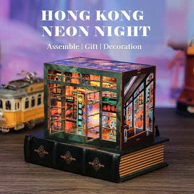 HiNooki - Hong Kong Neon NightBook Nook
