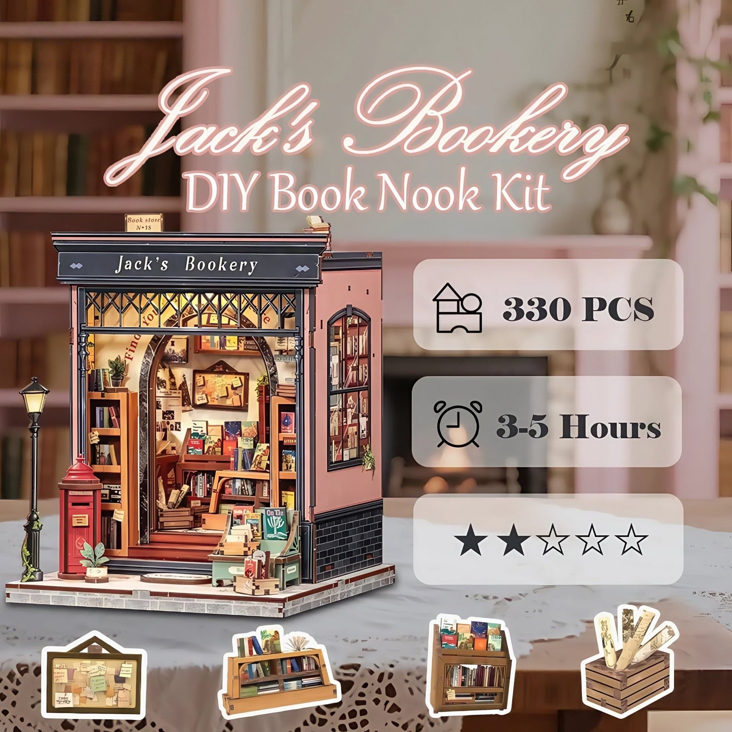 HiNooki - Jack's BookeryBook Nook