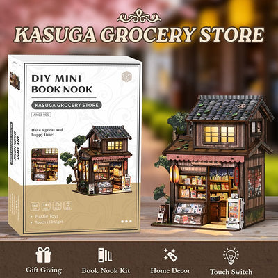 HiNooki - Kasuga Grocery StoreDIY Miniature House