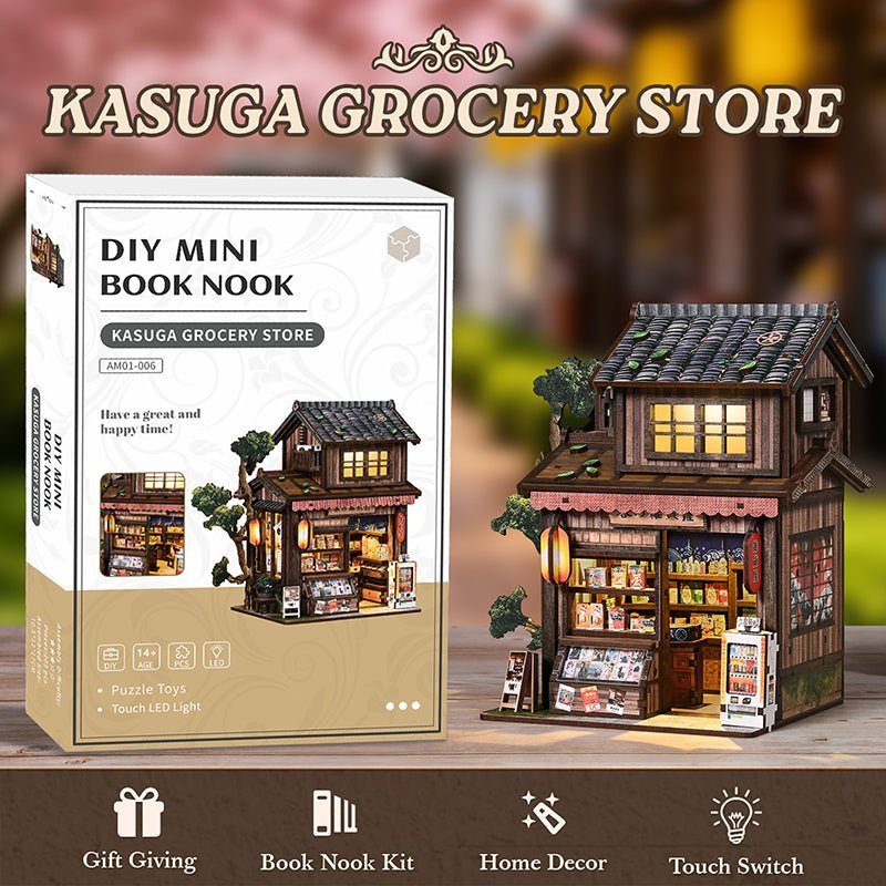 HiNooki - Kasuga Grocery StoreDIY Miniature House