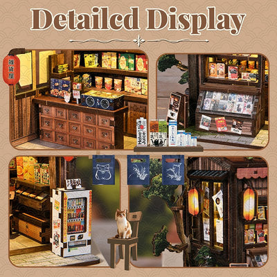 HiNooki - Kasuga Grocery StoreDIY Miniature House