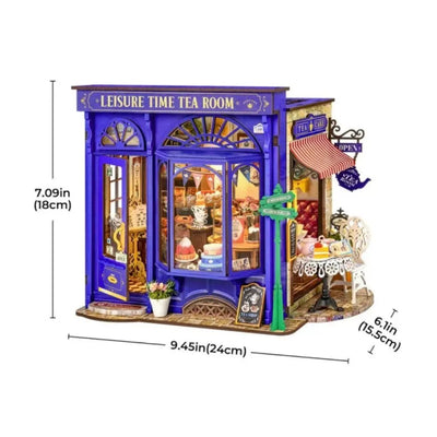 HiNooki - Leisure Time TeaDIY Miniature House