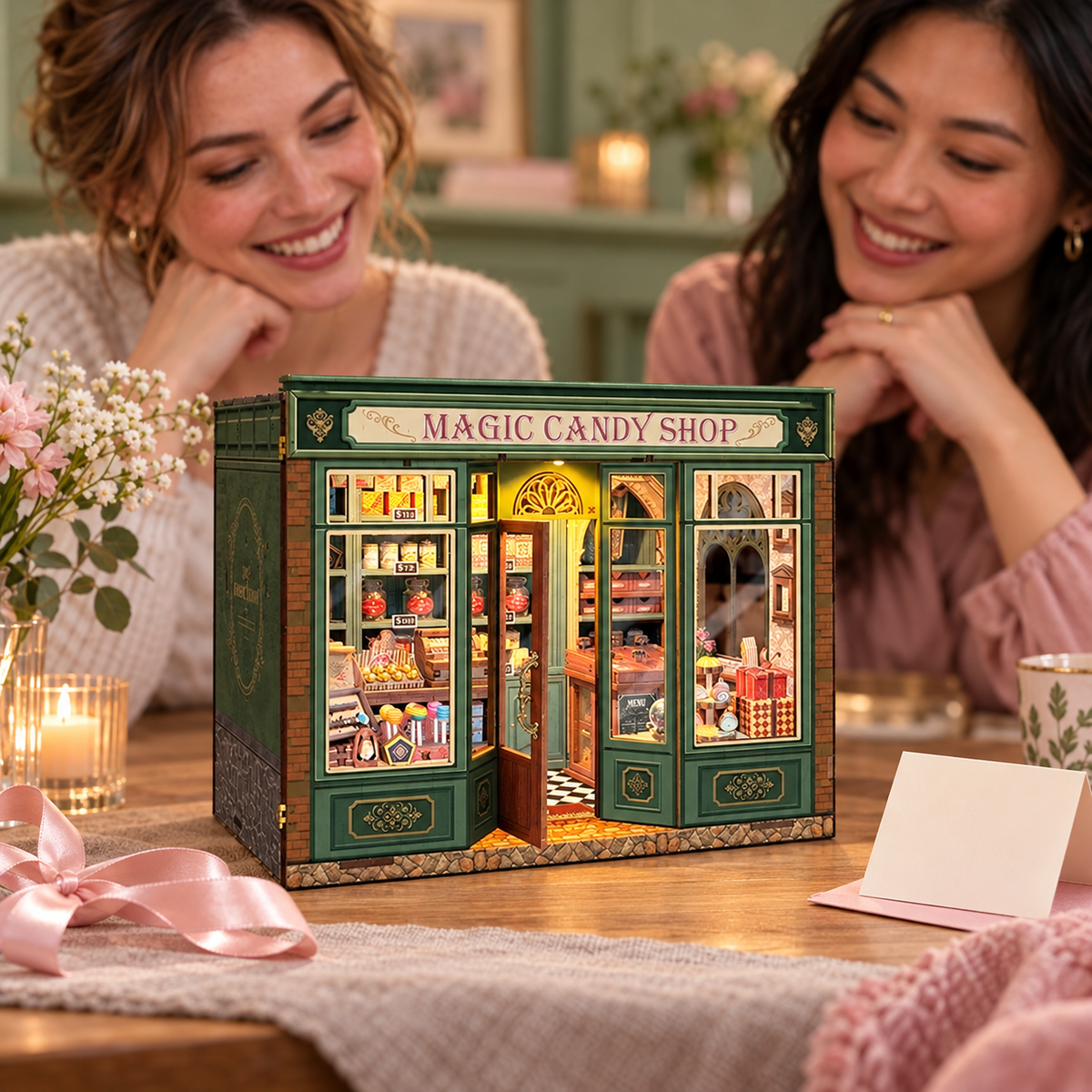HiNooki - Magic Candy ShopDIY Book Nook Kit