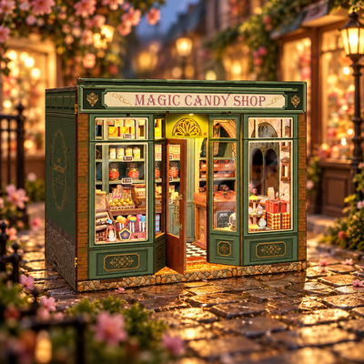 HiNooki - Magic Candy ShopDIY Book Nook Kit