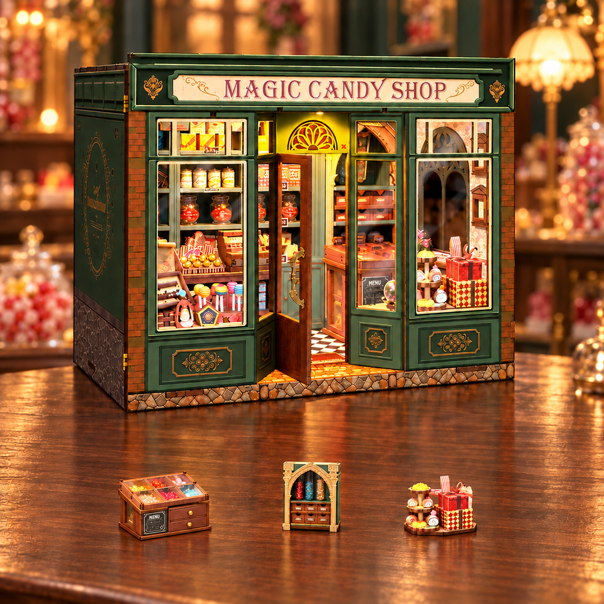 HiNooki - Magic Candy ShopDIY Book Nook Kit